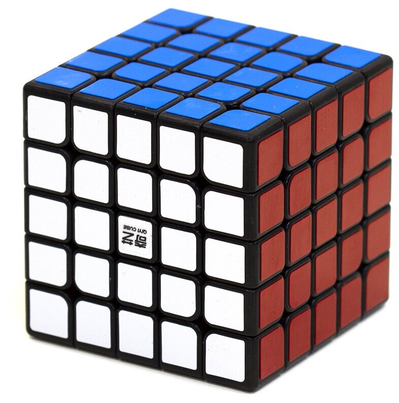 Кубик Рубика 5х5 QiYi MoFangGe QiZheng (S) Черный