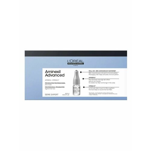 Loreal Aminexil Advanced - Ампулы против выпадения 42 х 6 мл