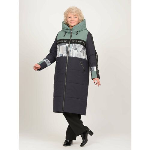 фото Куртка karmelstyle, размер 54, синий