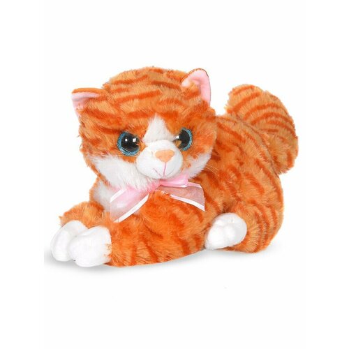 Мягкая игрушка Кошка Марика, 25 см, рыжая, ТМ Коробейники мягкая игрушка кошка абби 25 см механическая тм коробейники
