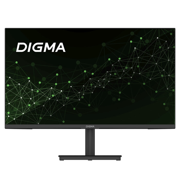 Монитор Digma 23.8 Progress 24A502F черный VA LED 5ms 16:9 HDMI матовая 250cd 178гр/178гр 1920x1080 100Hz VGA FHD 2.8кг