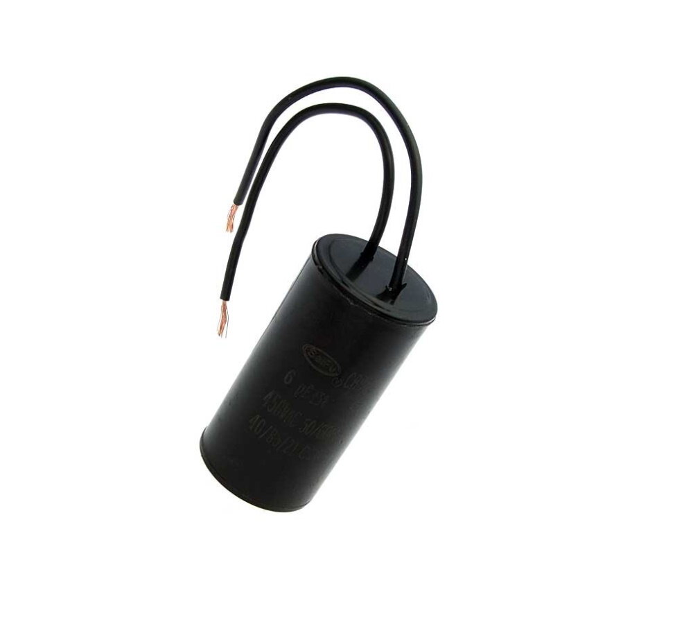 фото Пусковой конденсатор CBB60 6мкФ 450В