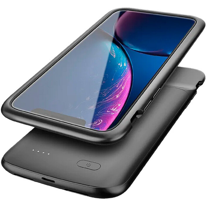 Чехол-аккумулятор для iPhone 11 5000мАч InnoZone XDL-633M - Черный — фото 9