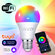 Умная лампочка RGB с Wi-Fi, Яндекс Алисой, Марусей, Tuya. Цоколь ...
