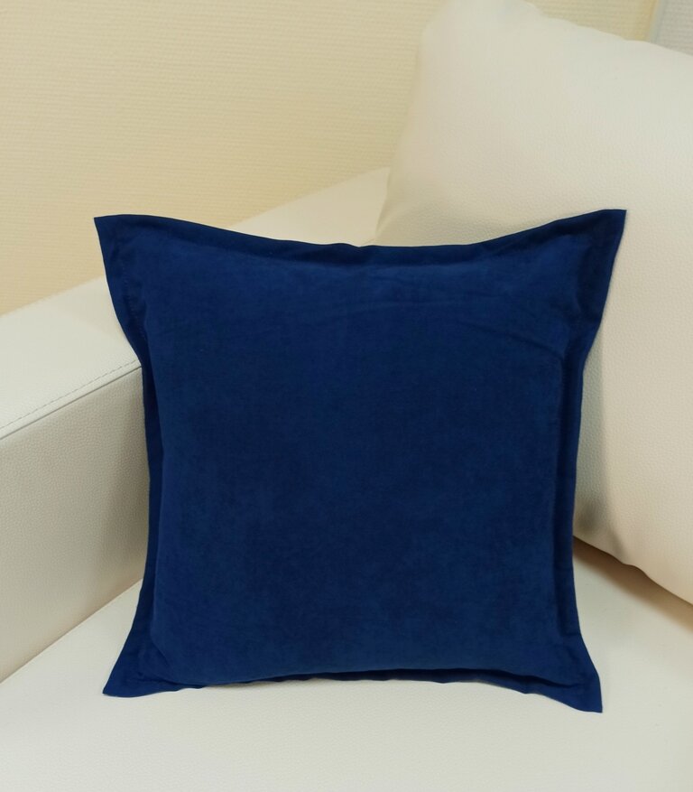 фото Вельвет синий