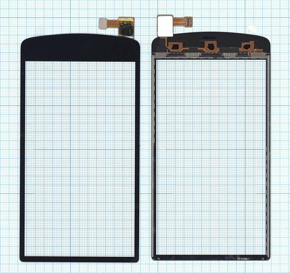 Сенсорное стекло (тачскрин) для OPPO N1 mini черное