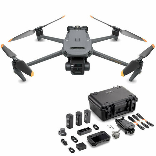 Квадрокоптер DJI Mavic 3 Enterprise Combo квадрокоптер dji mavic 3 t thermal rtk worry free plus combo