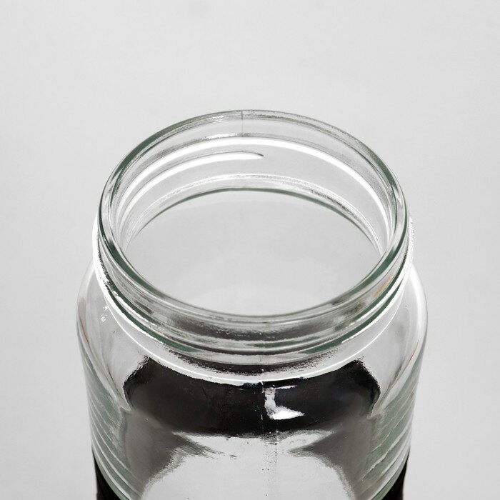 Бутылка для воды "Мастер К", 500 мл, 22 х 7.3 см, стеклянная - фотография № 3