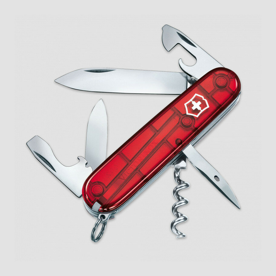 Нож швейцарский многофункциональный складной Victorinox «Spartan», 12 функций, длина клинка: 7.0 см 1.3603. TV
