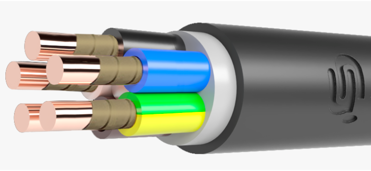 ВВГнг(А)-FR LS 5х4-066 (ож) кабель медный Цветлит
