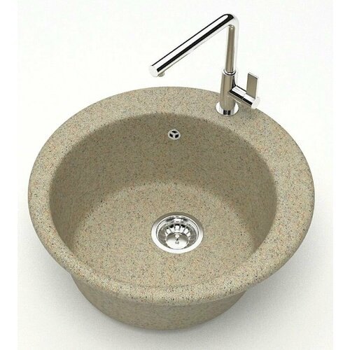 Кух. мойка AQUADREAM матовая мод.30/Q5 (песочн.) каменная