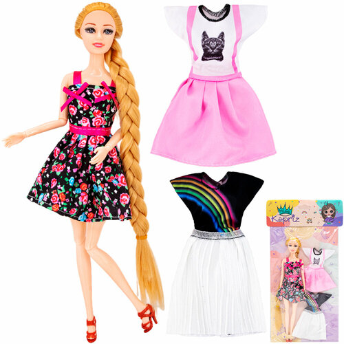 кукла кен miss kapriz ysly0916c с набором одежды Кукла Miss Kapriz 0922AYSYY с набором платьев