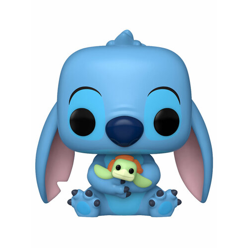 Фигурка Funko POP! Disney Lilo & Stitch Stitch with Turtle (Exc) (1353) 73608 фигурка funko pop annoyed stitch со стикером эксклюзив entertainment earth из мультфильма lilo and stitch 1222