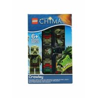 Наручные часы LEGO Legends of CHIMA "Crawley" с минифигуркой 30 деталей / 8020097