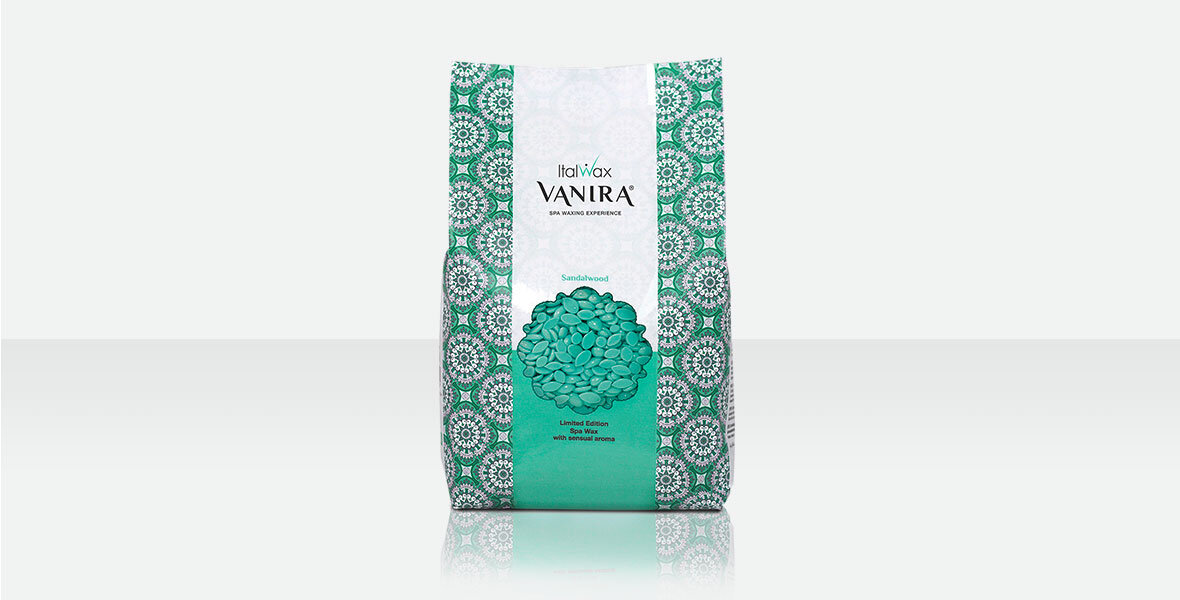 Воск в гранулах Сандал ITALWAX VANIRA Sandal, 1000 гр