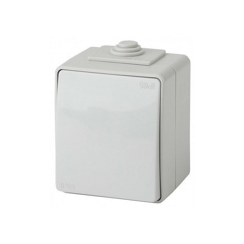 11-1603-03 11-1603-03 ЭРА Переключатель IP65, 10АХ-250В, ОУ, Эра Эксперт, серый, цена за 1 шт