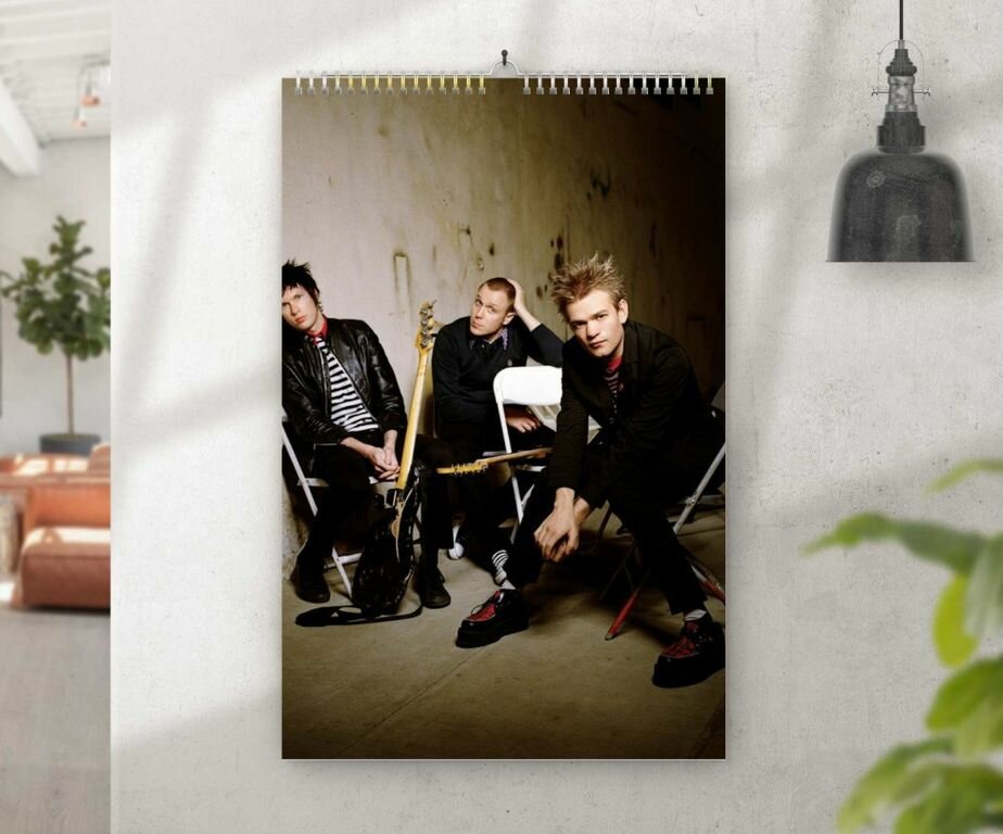 Календарь перекидной Sum 41, Сам 41 №22, А4