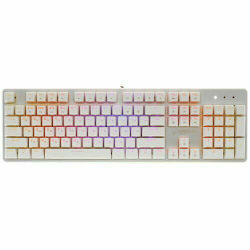 Клавиатура проводная ARDOR GAMING Spectrum механическая Kailh Red клавиш - 104 USB белая 8990₽