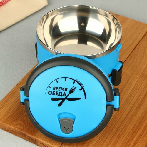 Ланч - бокс Время обеда 2 отделения по 500 мл 13х17 см для дома 1597₽