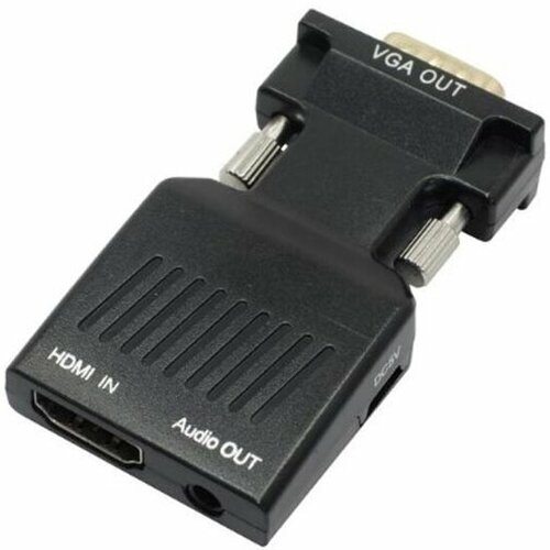 Переходник Vcom HDMI(F) - VGA(M)+audio,1080*60Hz (CA336A) переходник displayport m hdmi f vcom cg601 4k3