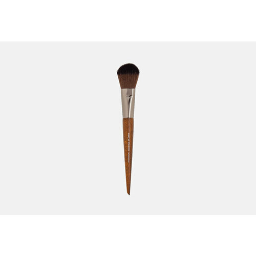 плоская кисть для румян make up for ever flat round blush brush Плоская кисть для румян большая №156