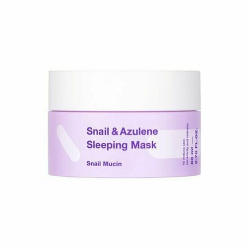 Tiam Ночная маска с муцином улитки и азуленом Snail  & Azulene Sleeping Mask