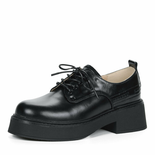 фото Полуботинки дерби respect, размер 39, черный