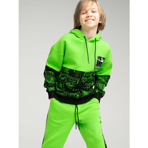 фото Худи playtoday, размер 176, черный