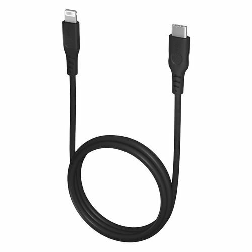 Кабель Vipe, Lightning (m) - USB Type-C (m), 1.2м, MFI, в оплетке, 3A, черный [vpcblmficlighpvcblk]