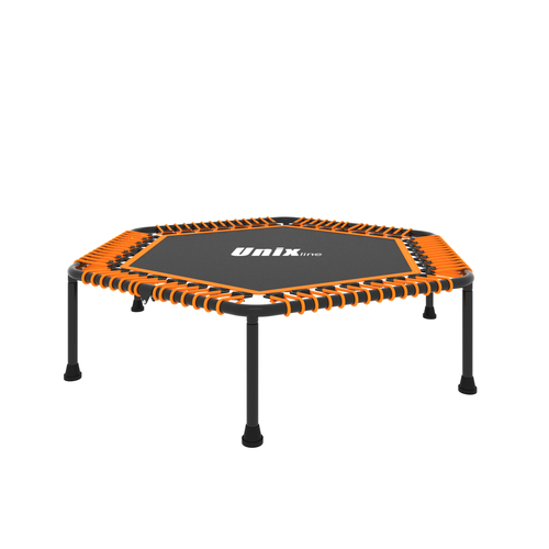 Батут UNIX Line FITNESS Lite Orange (130 cm)