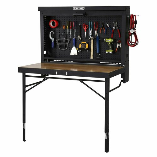 Настенный верстак Lifetime Wall-Mounted Work Table 80421