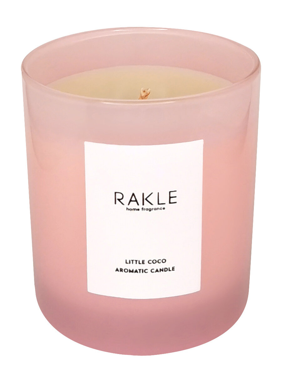 RAKLE Little Coco Свеча ароматическая в подарочной упаковке, 200 г.