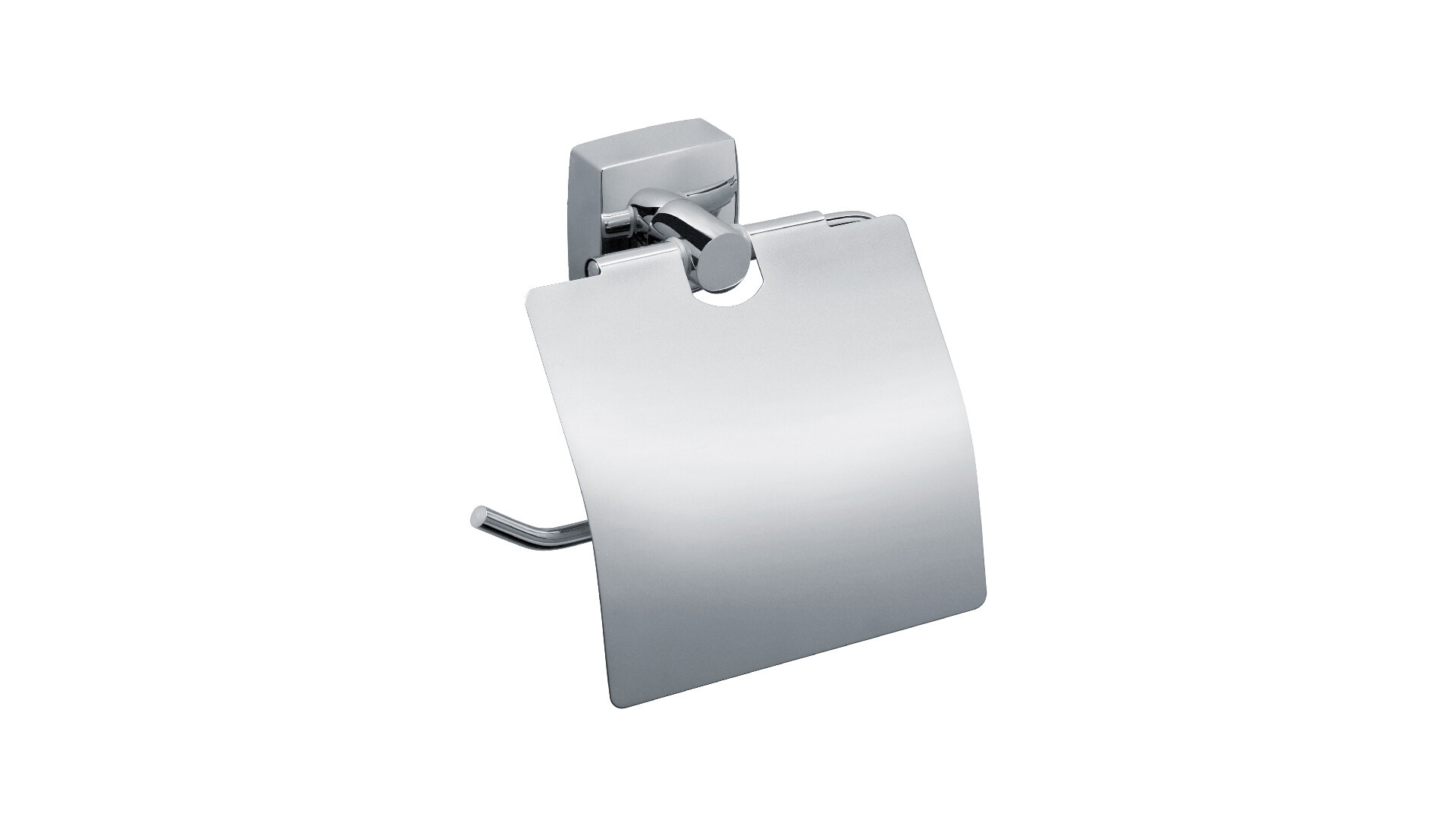 Бумагодержатель с крышкой Fixsen Kvadro FX-61310