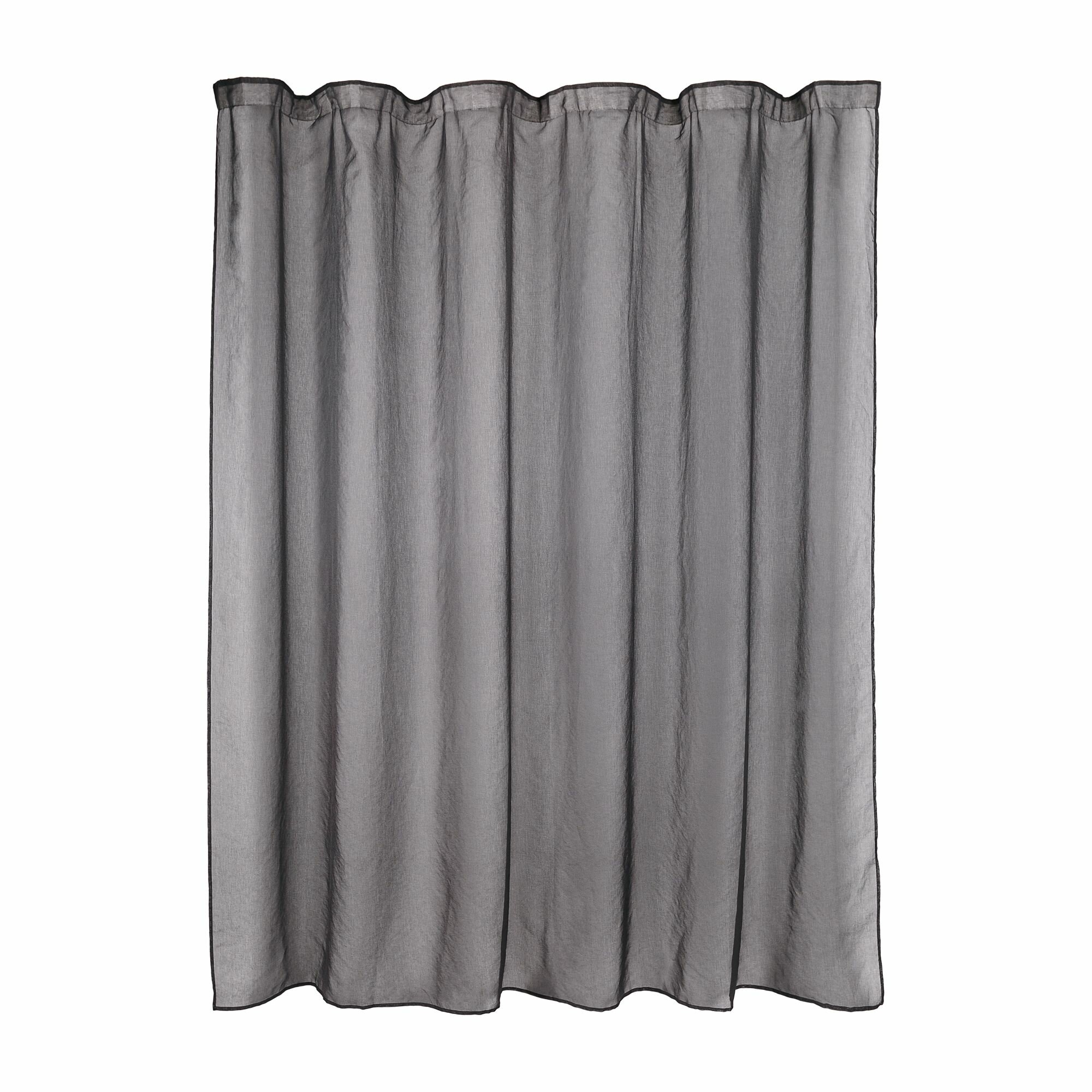 фото Штора тюль сетка Datch серая 250х260 см