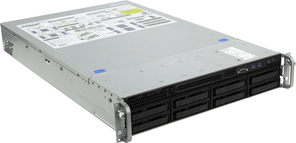 Сервер YADRO Экспресс Виртуализация 2х6248R (3.0GHz 24C 35.75MB 205W)/4x64GB 2933MHz/RAID 1GB/8xLFF/2х480GB SATA SSD/4x10Gb,2xSFP+ Trans/2x10Gb RJ45/2x1Gb/2x16Gb FC/2x1300W/Rails/3Y 9x5