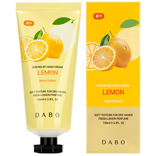 Крем для рук Dabo с экстрактом лимона, 100 мл