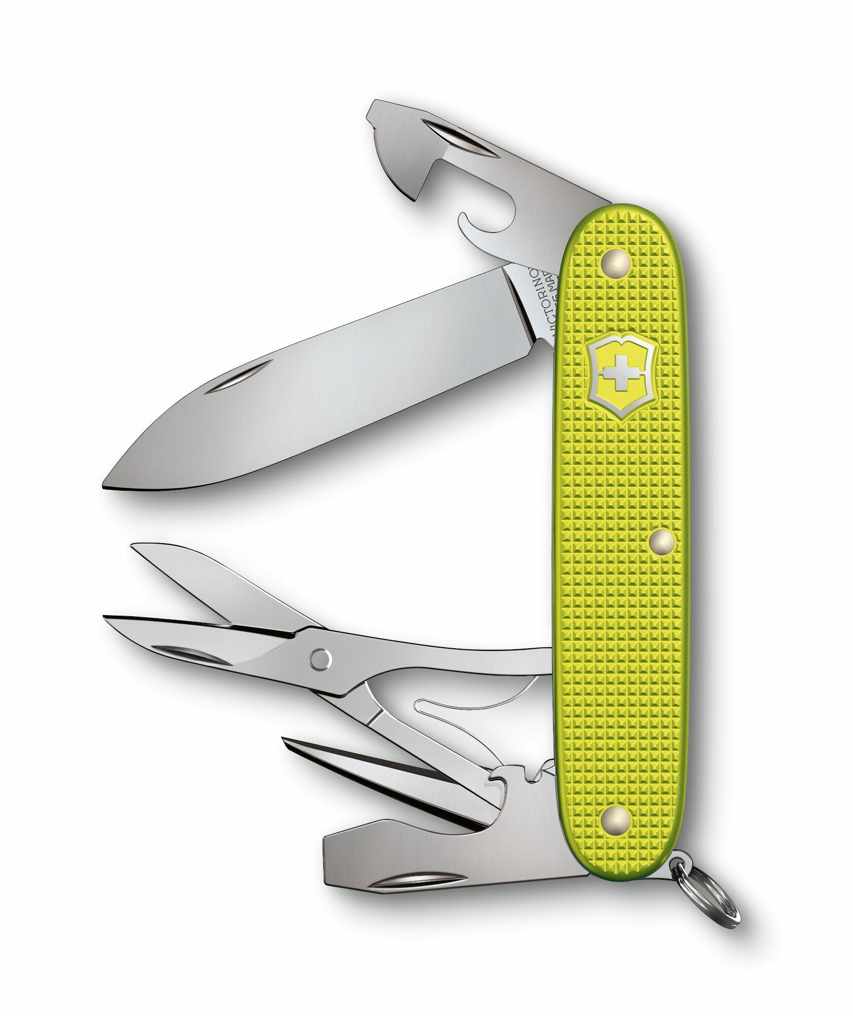 Нож Victorinox Pioneer X желтый (0.8231.l23) - фото №4
