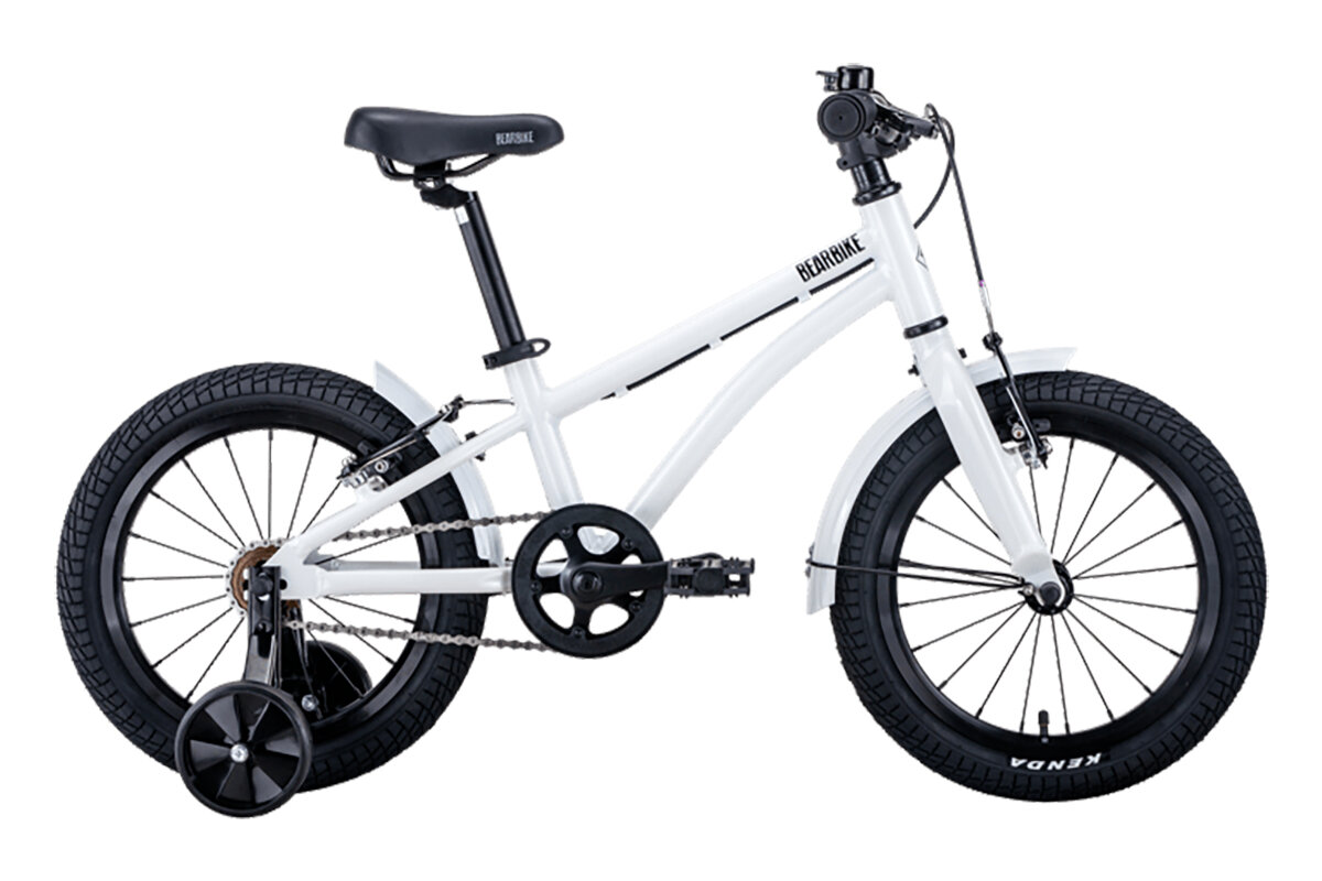 Детский велосипед Bear Bike Kitez 16 (2021) белый Один размер