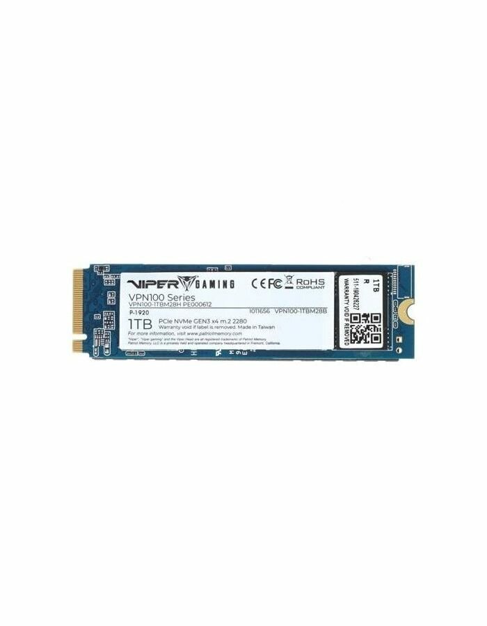 Накопитель SSD Patriot VPN110 1.0Tb (VPN110-1TBM28H) Patriot Memory - фото №18