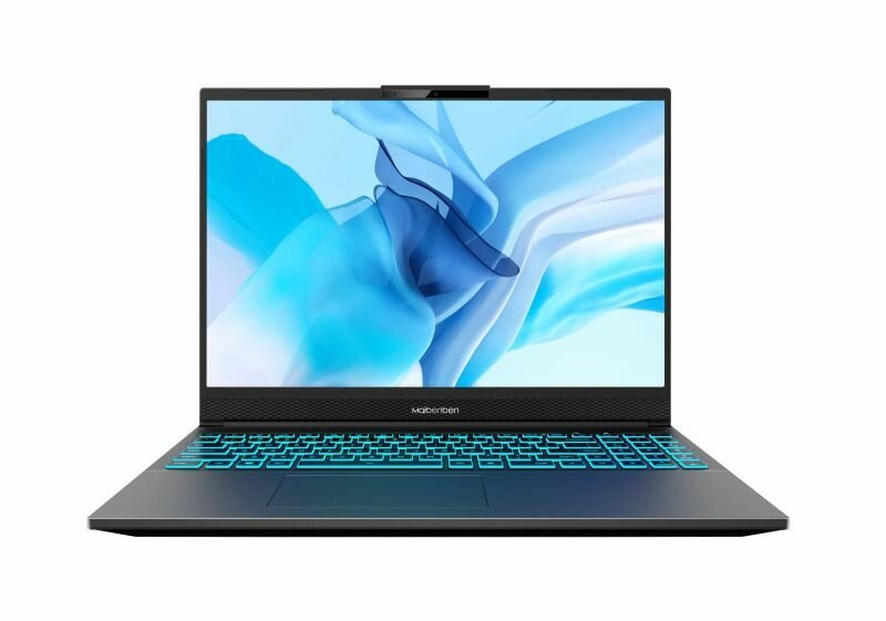 Ноутбук MAIBENBEN X627, 16" (2560x1600) IPS 165Гц/Intel Core i7-12650H/16ГБ DDR4/512ГБ SSD/GeForce RTX 4060 8ГБ/Linux, серый (X627QSFNLGRE0)