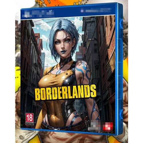 Эксклюзивная обложка Borderlands для кейса PS4 кастомная обложка для кейса бокса ps3 ps4 ps5 cyberpunk 2077