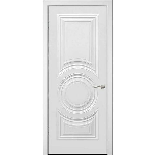 Межкомнатная дверь (комплект) WanMark Симпл-4 / ПГ белая эмаль 70х200