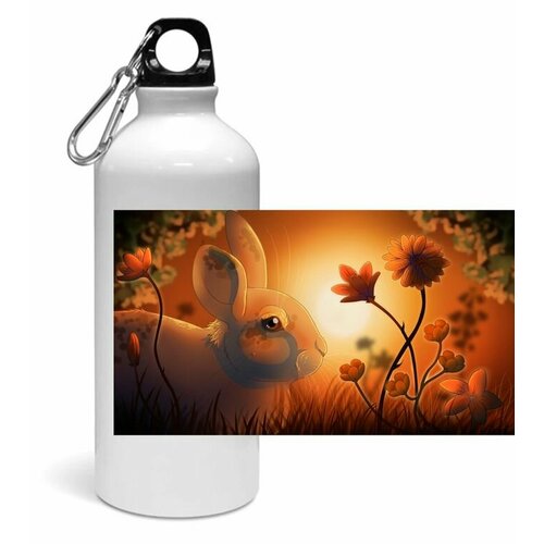 фото Спортивная бутылка год кролика №4 animashop