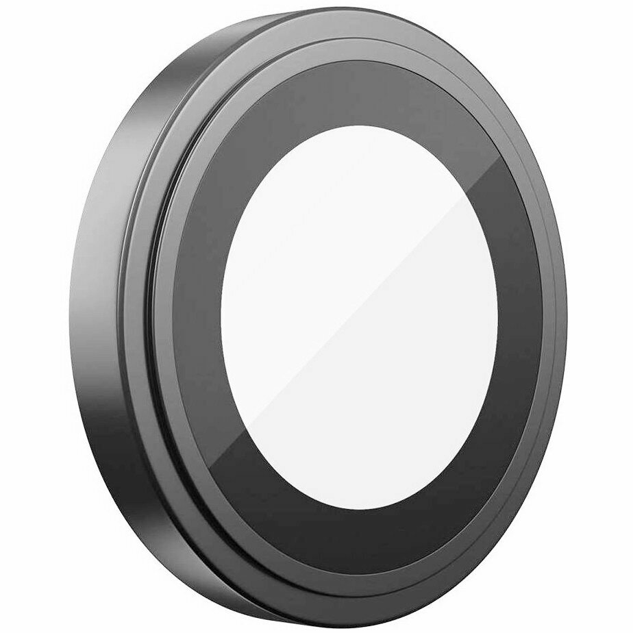 Защитное стекло на камеру BlueO Camera lens Armor metal для iPhone 15 Pro 3 шт. Grey (+installer)