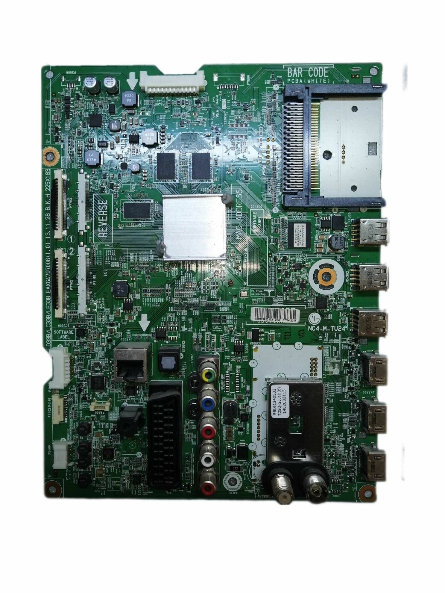 Материнская плата (Main board) от телевизора LG 42LA667V / EAX64797006 (1.0)
