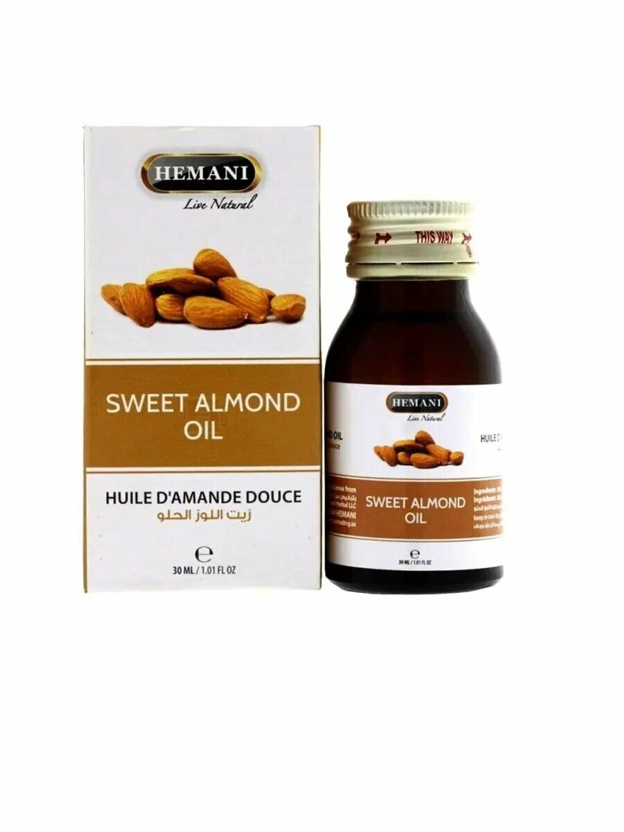 Sweet Almond/Масло сладкого миндаля, косметическое, 30 мл