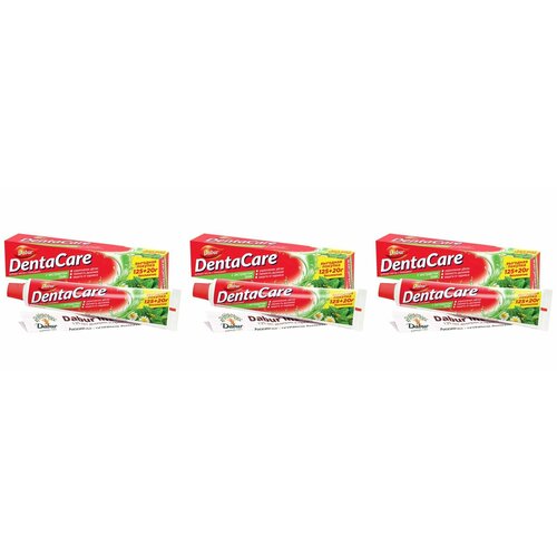 Dabur DentaCare Herbal Зубная паста С кальцием и с экстрактом трав 145 гр, 3 шт.