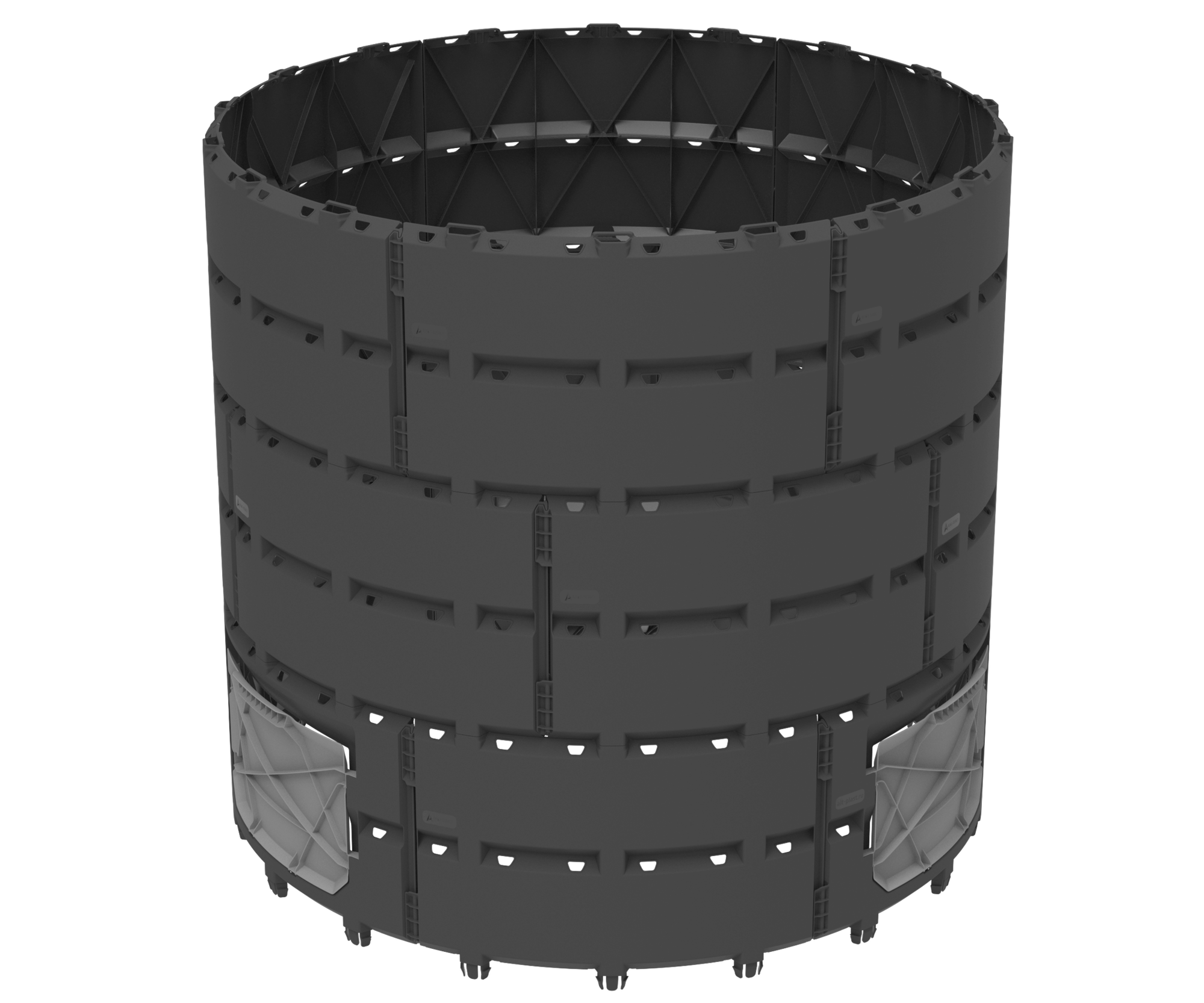 Компостер Альт-Пласт агроном премиум (1200 л) черный 1 шт.
