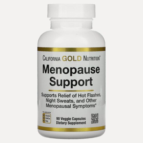 Изображение товара Комплекс при менопаузе California Gold Nutrition, Menopause Support 90 капсул / Витамины