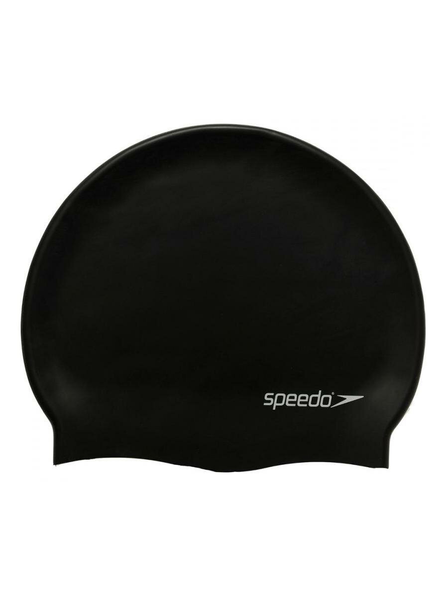 Шапочка для плавания Speedo Plain Flat Silicon Cap Black